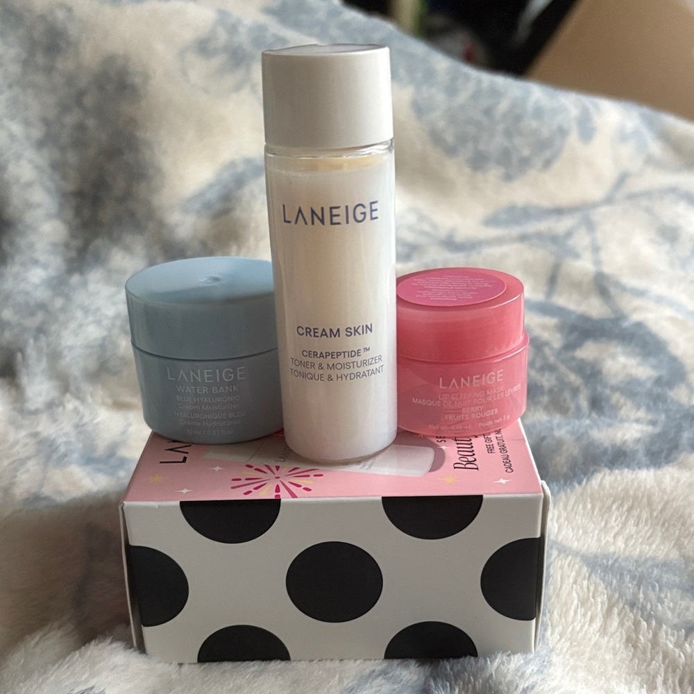 LANEIGE Cream Skin Trio - Blue, Pink, White